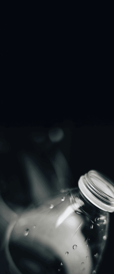 Plastic bottle background mobile